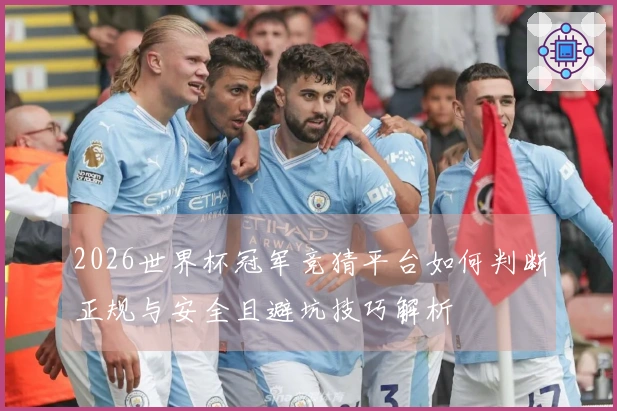 2026世界杯冠军竞猜平台如何判断正规与安全且避坑技巧解析